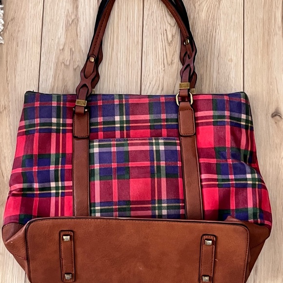 Simply Noelle Plaid shoulder bag - Picture 5 of 11